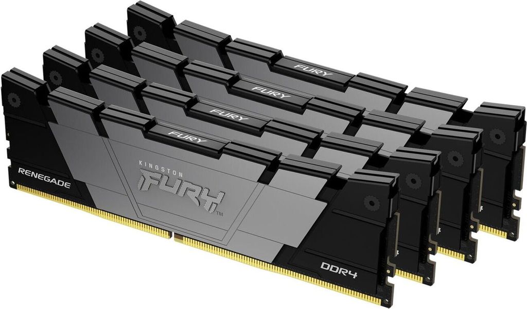Kingston DIMM 32 GB DDR4-3600 (4x 8 GB) Quad-Kit, Produktbild 