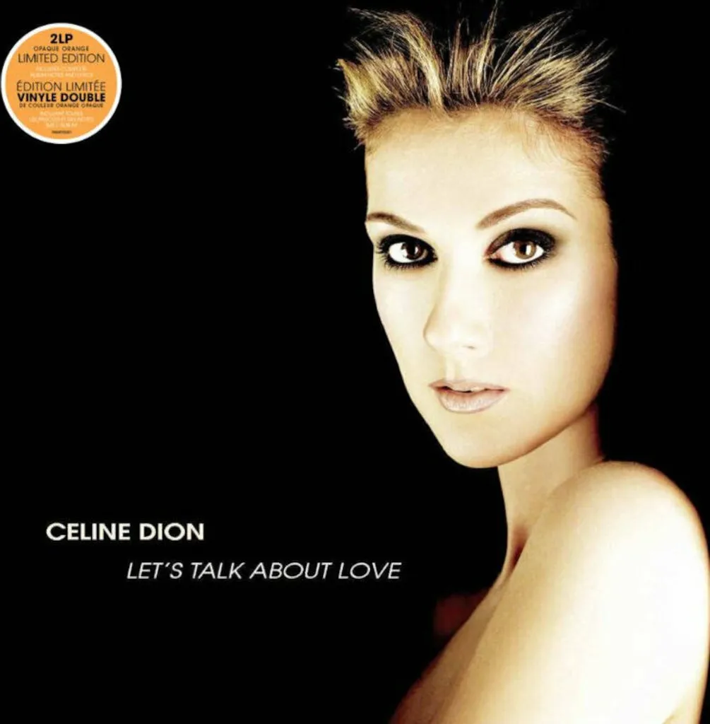 Vinyle Céline Dion Let's Talk About Love Edition Limitée Orange 2LP