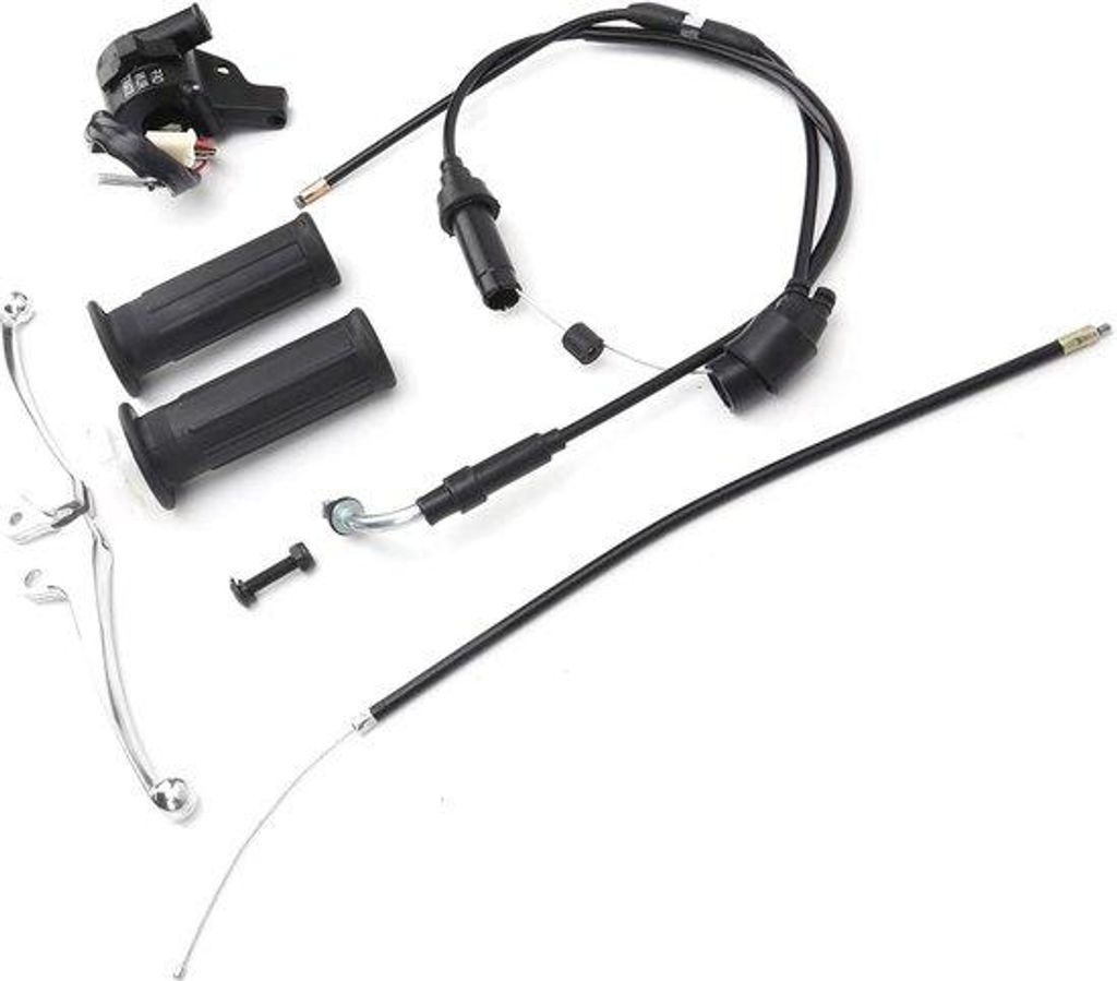 Gasschalter - Kontaktzügeinheit - Gasdruckstange - Gaskabelset - für Kleinmotoren - 50cc - PeeWee PW50