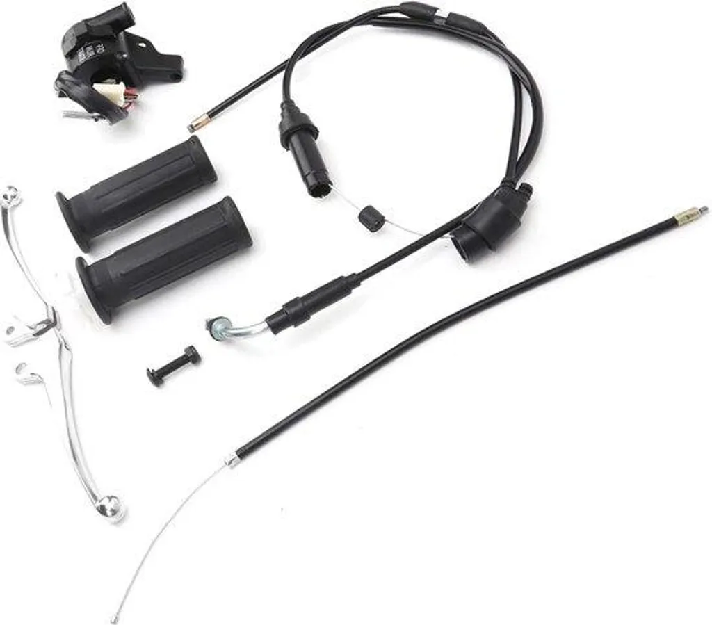 Câble d'accélérateur et tige pour PeeWee PW50 - Kit complet de 50 cm³