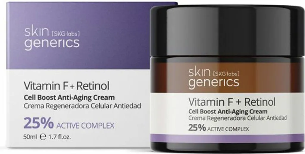 Crème Anti-âge au Rétinol Cell Boost Skin Generics Soin Visage 50 ml
