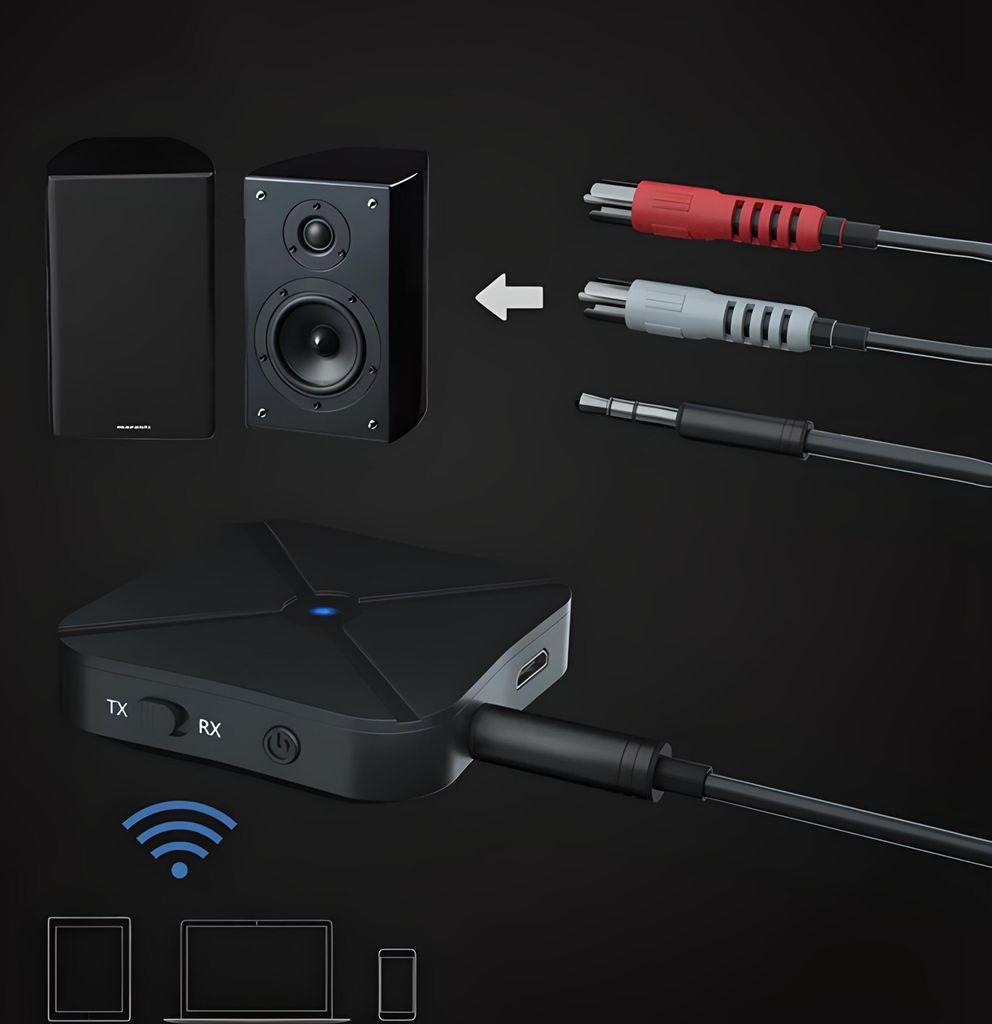 Bluetooth Sender Empfänger 2 in1  Audio Adapter 3.5mm Produktbild 7