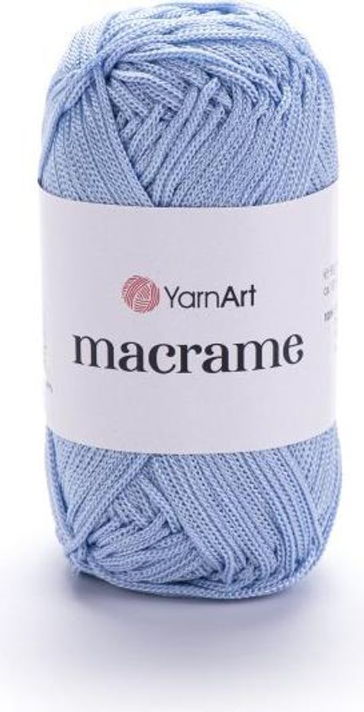 Sznurek poliestrowy YarnArt Macrame 1.5 mm 133 / błękit Zdjęcie produktu 