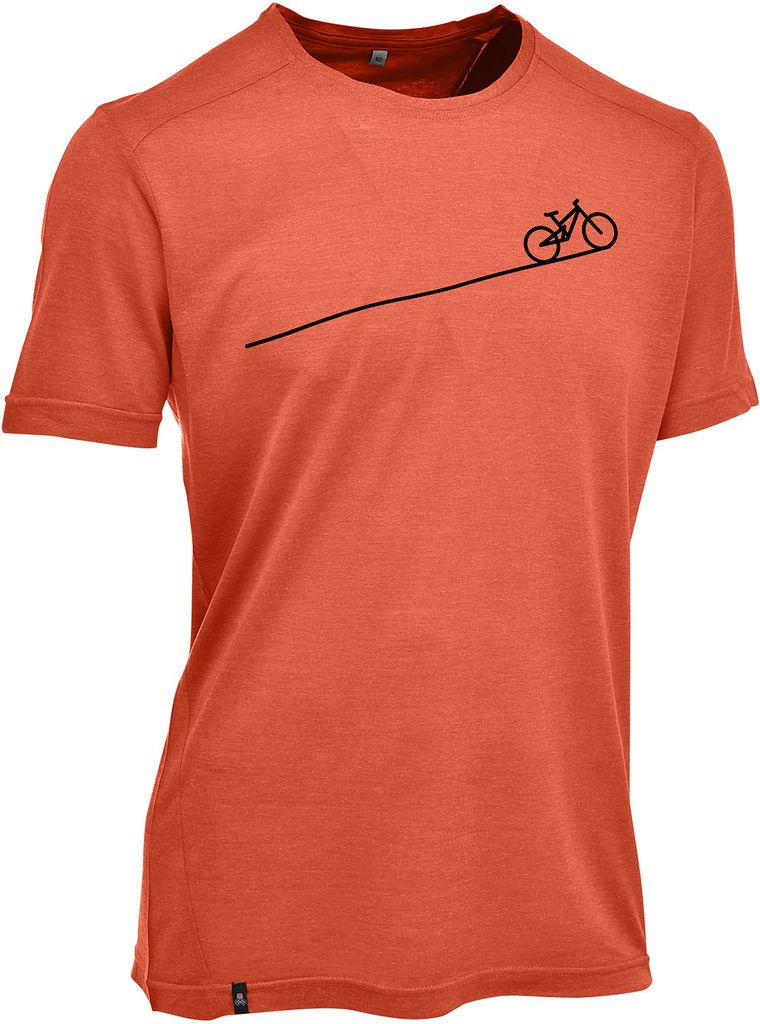 MAUL Bezau - 1/2 T-Shirt+Print ORANGE ORANGE 56