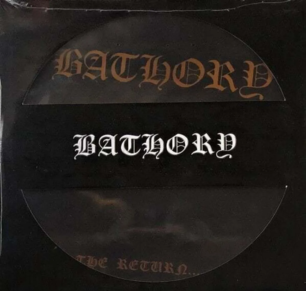 Album Bathory The Return LP Vinyle pour Platine et Collection Metal