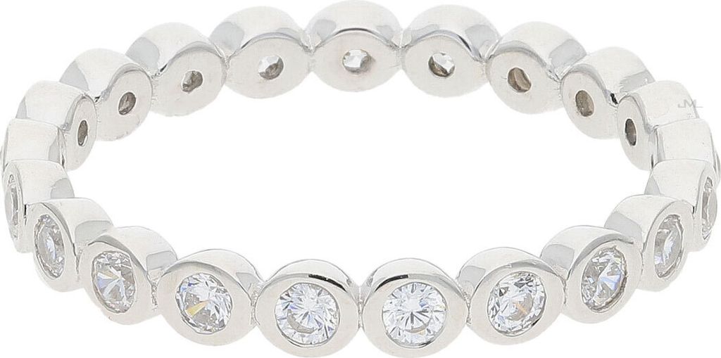 Ring Silber 925 rhodiniet Zirkonia JL10-07-2924 JuwelmaLux Größe 58