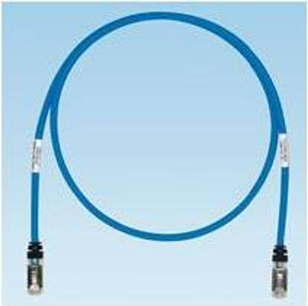 Panduit TX6A, 10Gig, Cat6A, 3m Netzwerkkabel Blau S/FTP (S-STP)