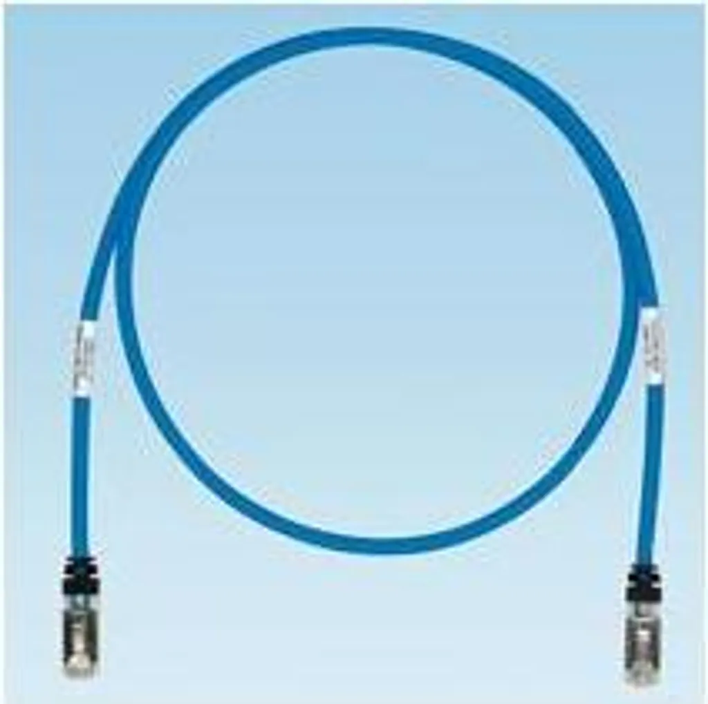 Câble RJ45 Cat6A Panduit TX6A 3m Bleu S/FTP : Fini les Interférences Réseau