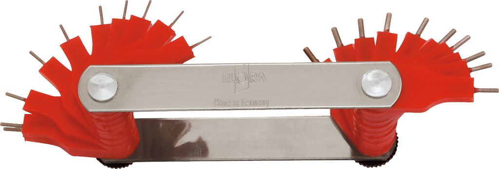 Elora Düsenlehre, 16-teilig 1,5-3,00 mm, ELORA-194-16M