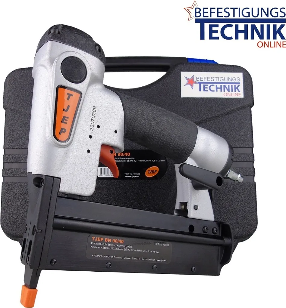 Agrafeuse TJEP BN-90/40 pneumatique pour agrafes BE-90 de 12 à 40 mm