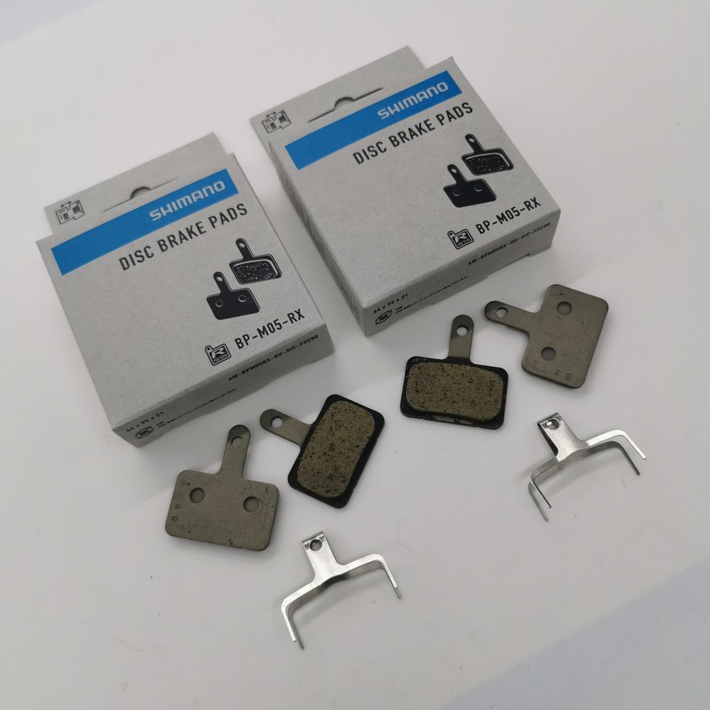 Shimano Resin BP-M05-RX 2 Paar Scheiben Bremsbeläge Disc Produktbild 2