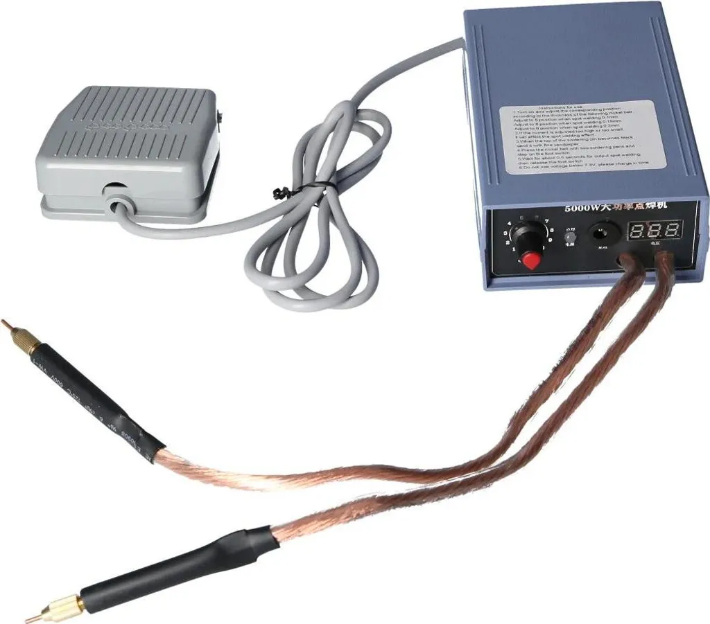 Mini Puntatrice Portatile 5000W 800A per Kit Batterie DIY 110-240V