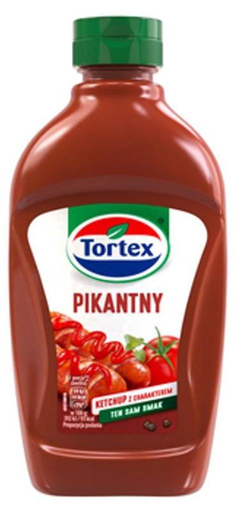 Tortex Ketchup Pikantny 470 G Zdjęcie produktu 