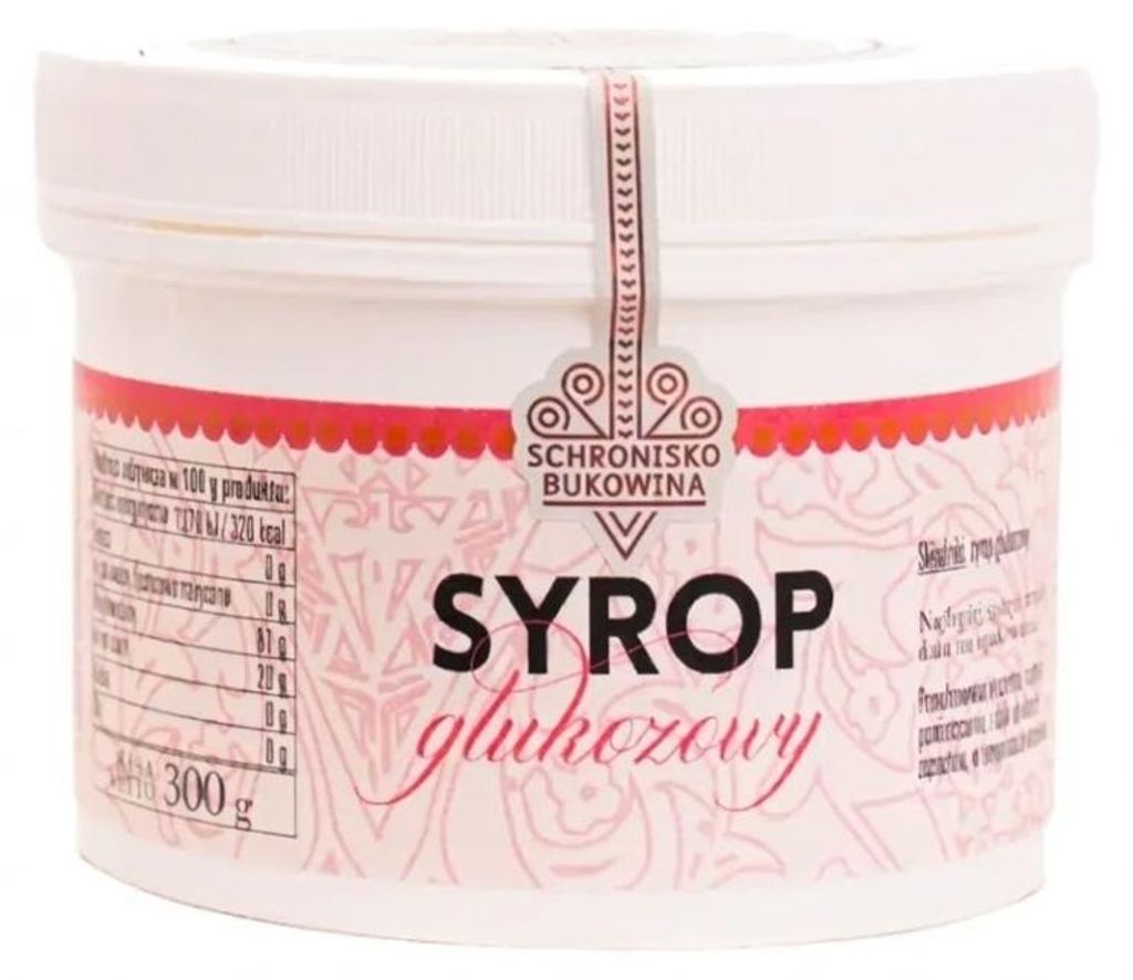 Płynny syrop glukozowy 300 ml – Schronisko Bukowina Zdjęcie produktu 