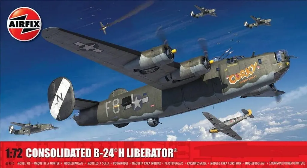 Kit Maquette Avion A09010 Consolidated B-24H Liberator 1:72 Classic