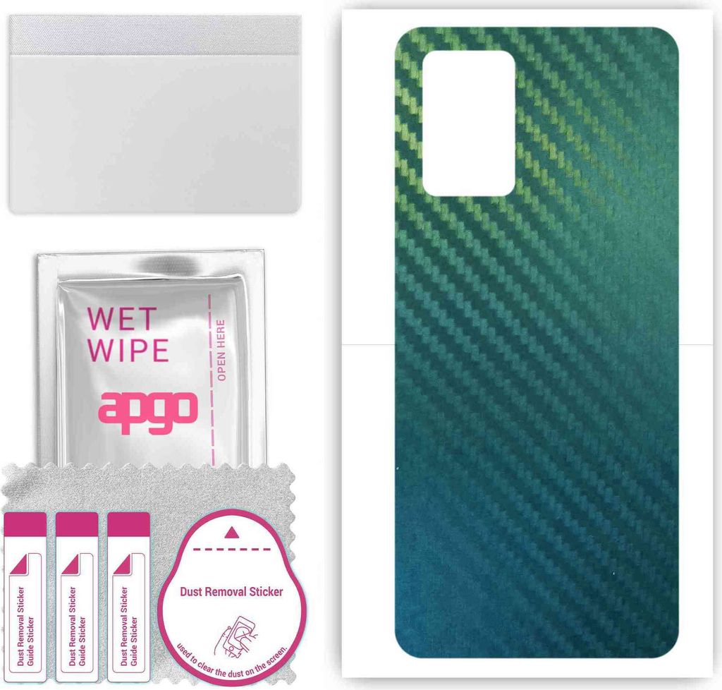 apgo Rückseite Schutzfolie, Skin, kompatibel mit Oppo Reno6 Produktbild 