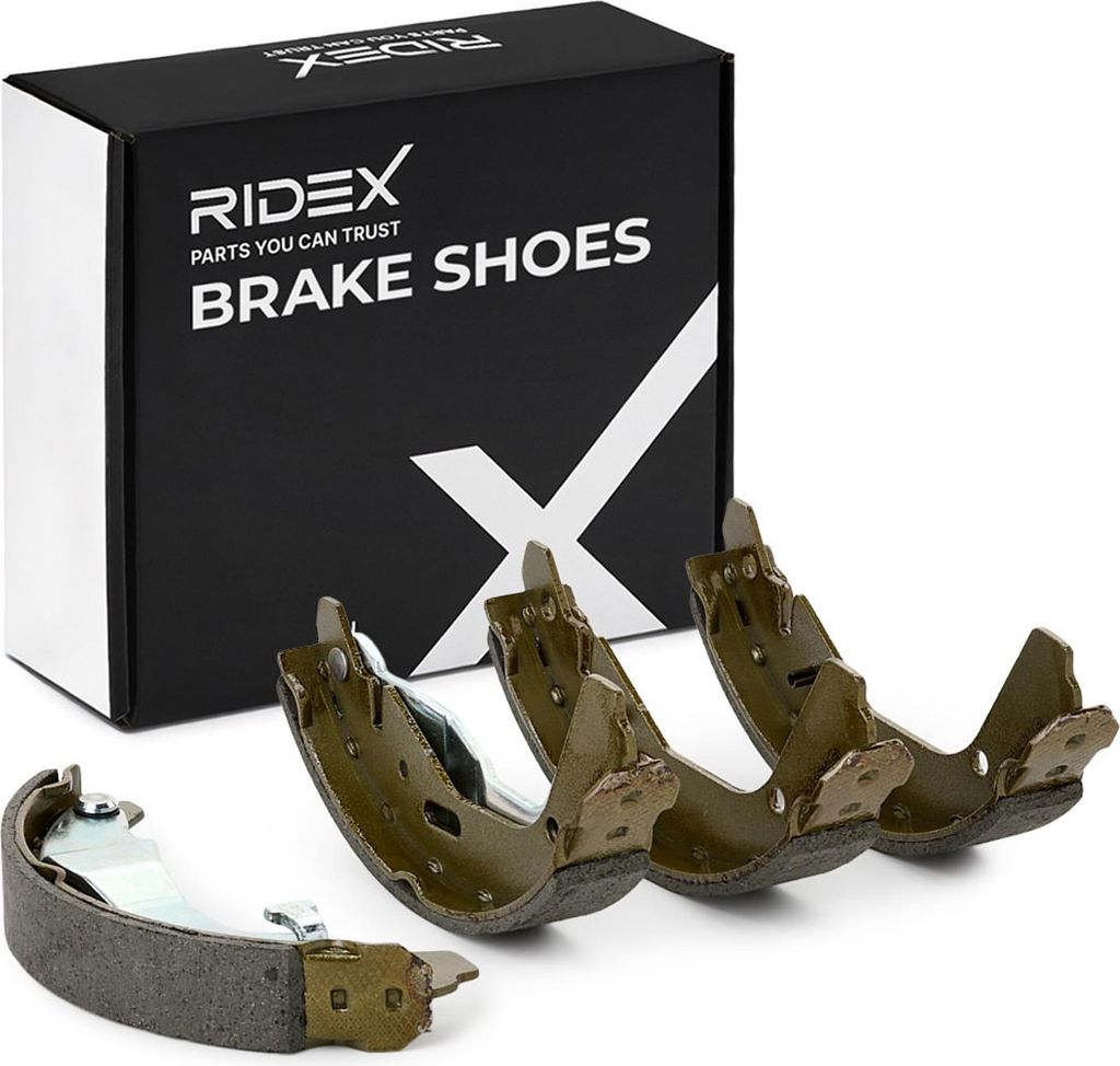 RIDEX Bremsbackensatz Trommelbremse Hinten für OPEL AGILA (A) (H00) 70B0211