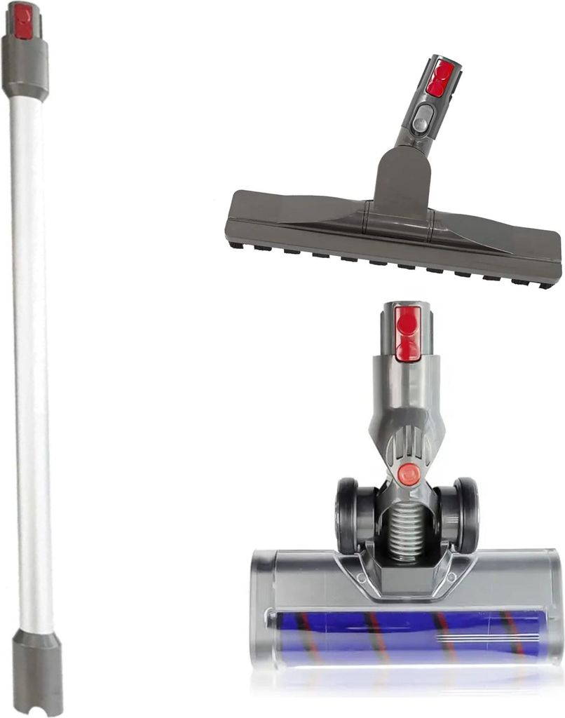 Turbodüse + Parkettdüse + Rohr für Dyson V7 V8 V10 V11 V15 Ersartzteile Zubehör
