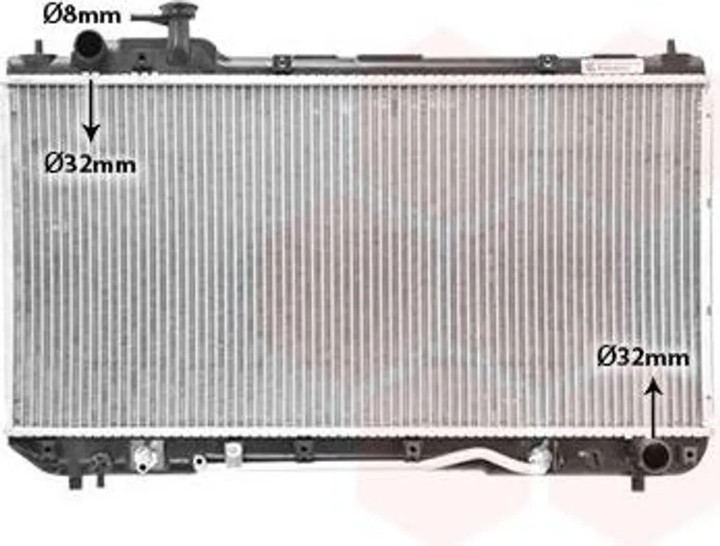 Radiateur moteur pour TOYOTA RAV 4 I SXA1 - Pièce Idéale Restauration