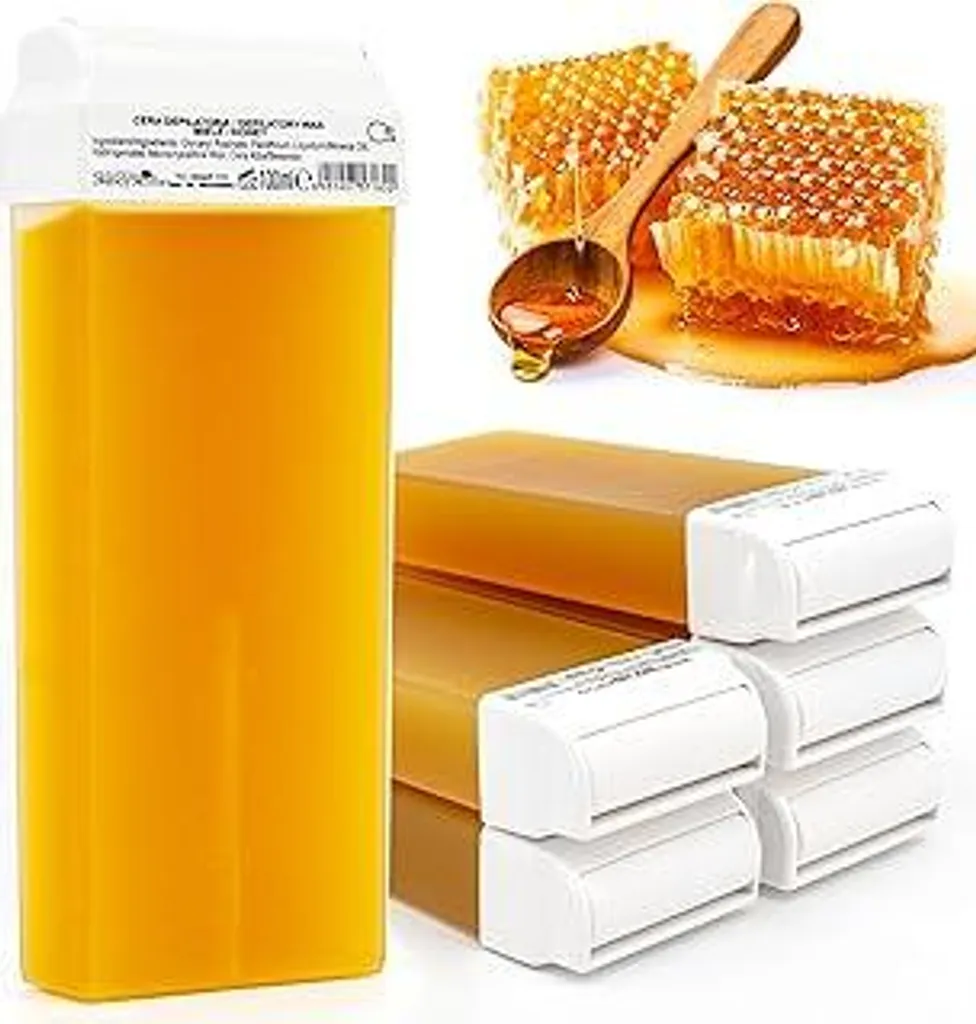 LALILL Cartucce Cera Liposolubile Miele 6 Pezzi | Uso Professionale