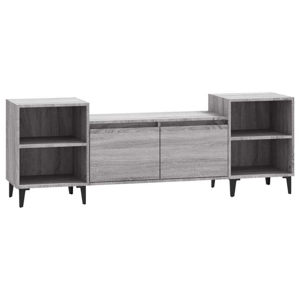 Mobili TV vidaXL Grigio Sonoma 160x35x55 cm in materiale Immagine del prodotto 