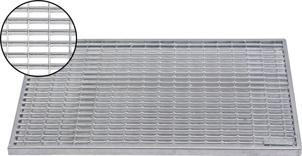 ACO 60x40cm Maschenrost mit V-Stab MW 9/31mm Gitterrost Produktbild 