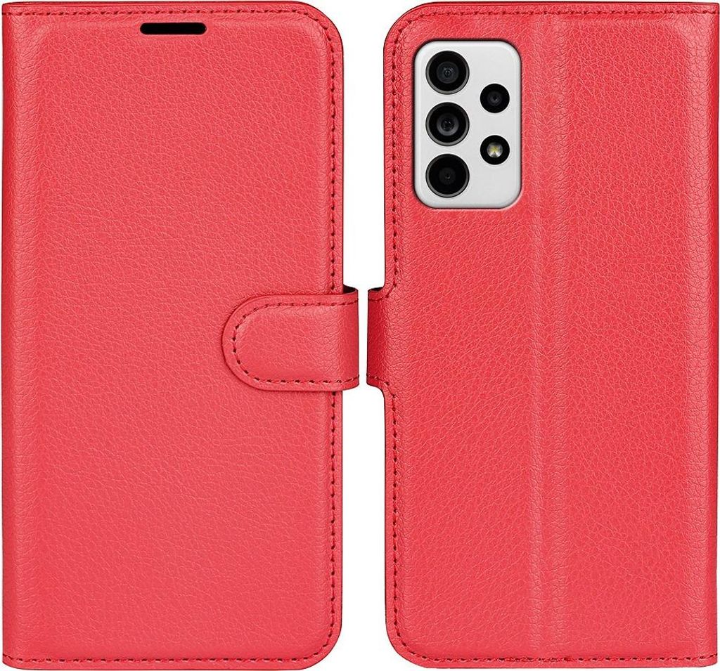 Samsung Galaxy A33 Hülle - Coverup Klapphülle - Rot Produktbild 
