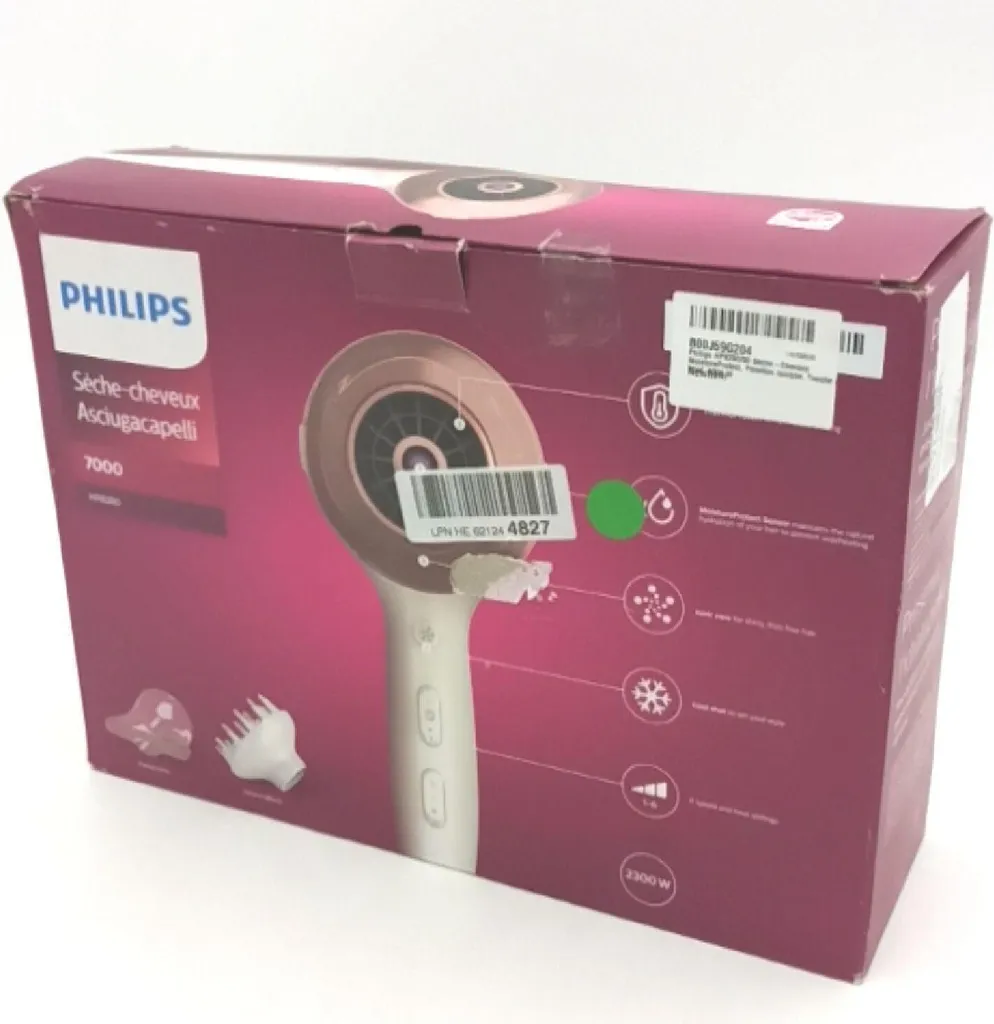Sèche-Cheveux Philips HP8280/00 Idéal pour Brushing Lisse et Cheveux Hydratés - 9