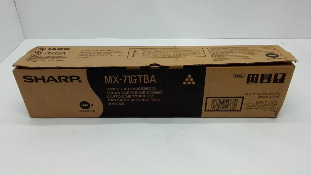 Toner Noir MX71GTBA Sharp : Évitez les pannes et imprimez 42000 pages