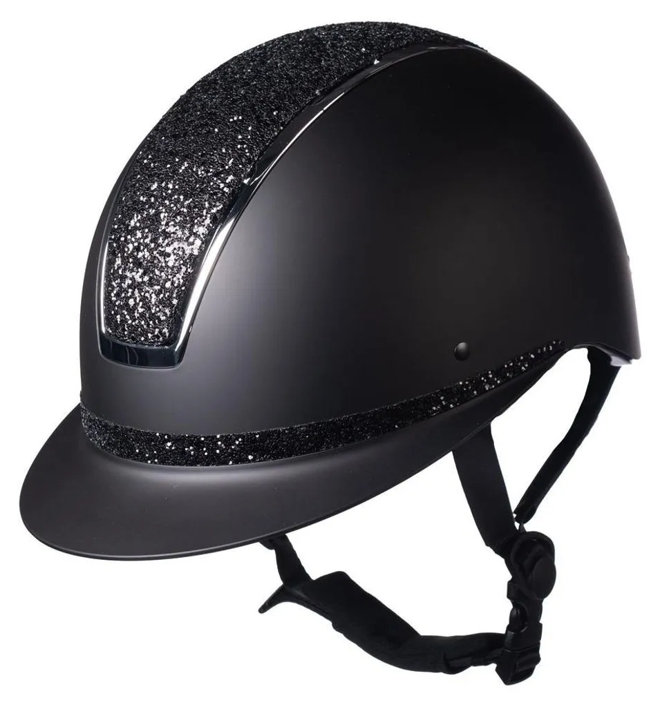 Casque d'équitation HKM Lady Shield idéal pour concours et club