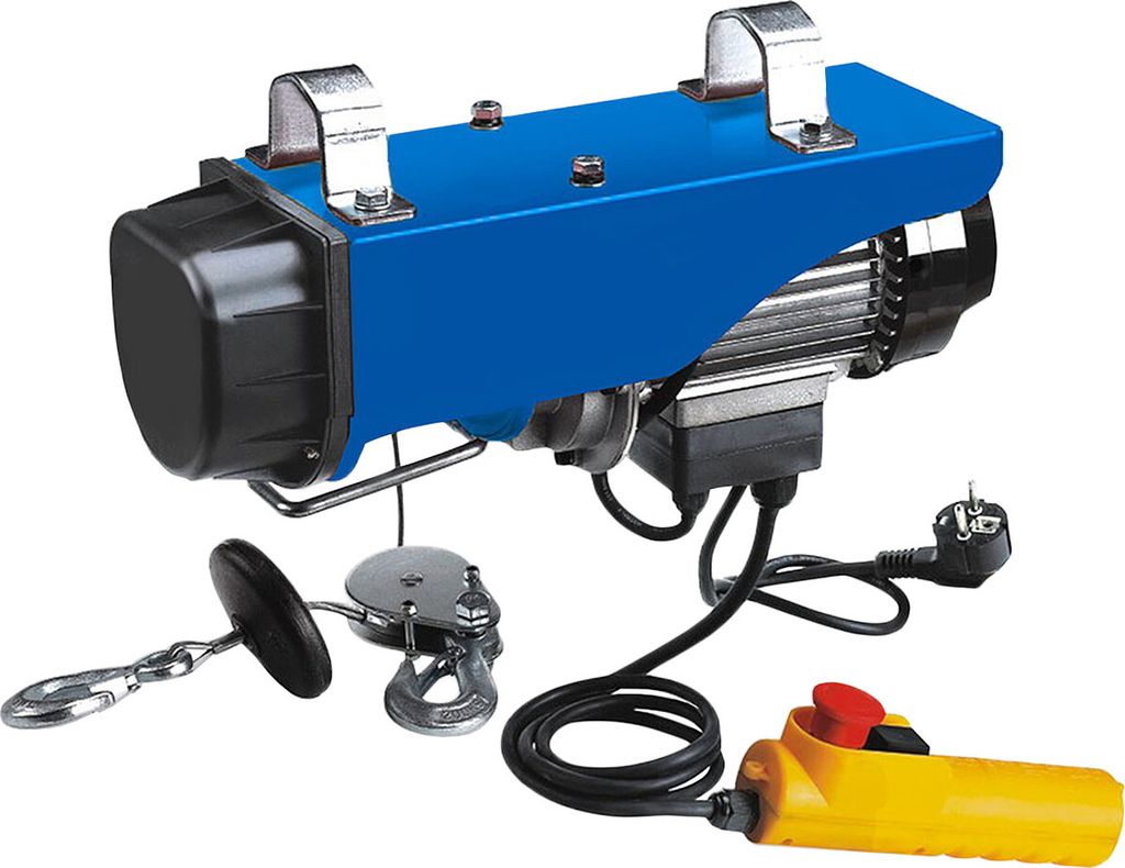 PA600 Elektrische Seilwinde Hebezug 600 kg Motorwinde Seilhebezug Seilzug Winde