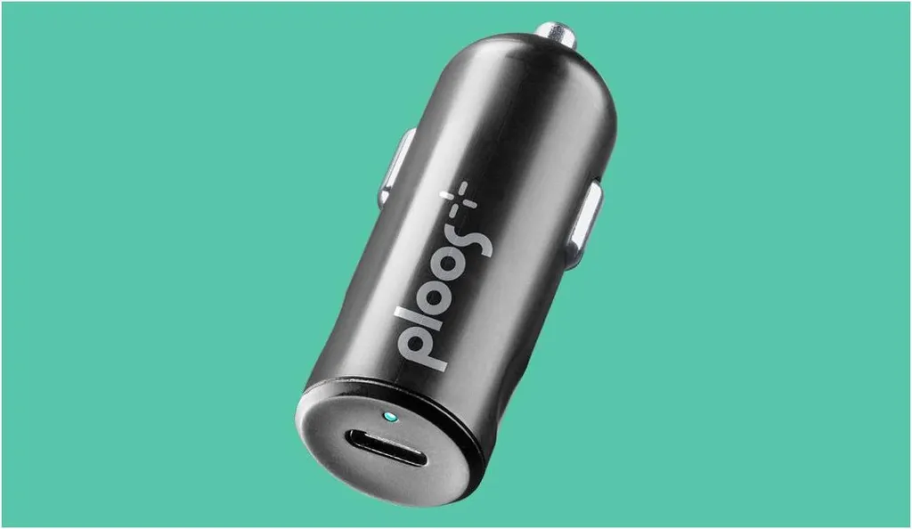 Ploos USB-C Car Adapter 20W PD | Carica Rapida Universale in Auto