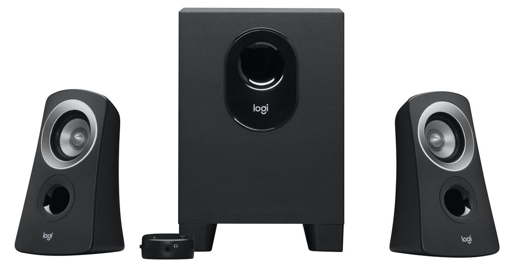 Logitech Z313, 2.1 kan., 25 W, PC/Laptop, Czarny, 50 W, Zdjęcie produktu 