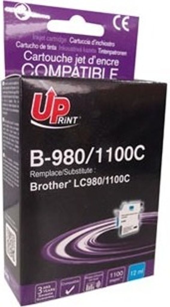 Tintenstrahldrucker UPRINT LC980/1100 BROTHER, Cyan