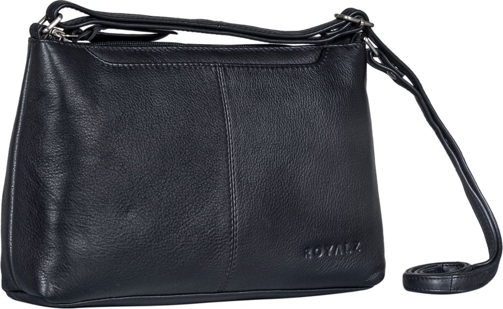 ROYALZ "Missouri" Elegante Kleine Schultertasche Damen Leder Vintage Umhängetasche Mini Damenhandtasche Crossbody Bag