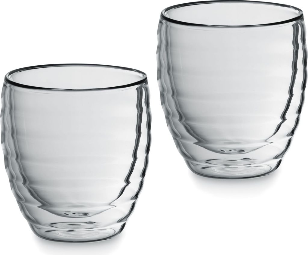 Kela Keuken - Cesena Cappuccino Glas 2er Set 200 ml Gläser