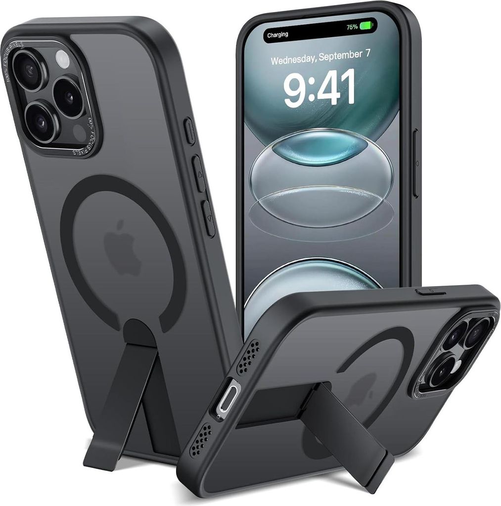Kickstand Hülle für iPhone 15 Pro Max Schutzhülle Case mit Produktbild 