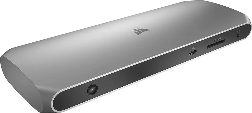 Dock Corsair TBT100 Thunderbolt 3 Acciaio | 85W Charging Dual 4K HDMI