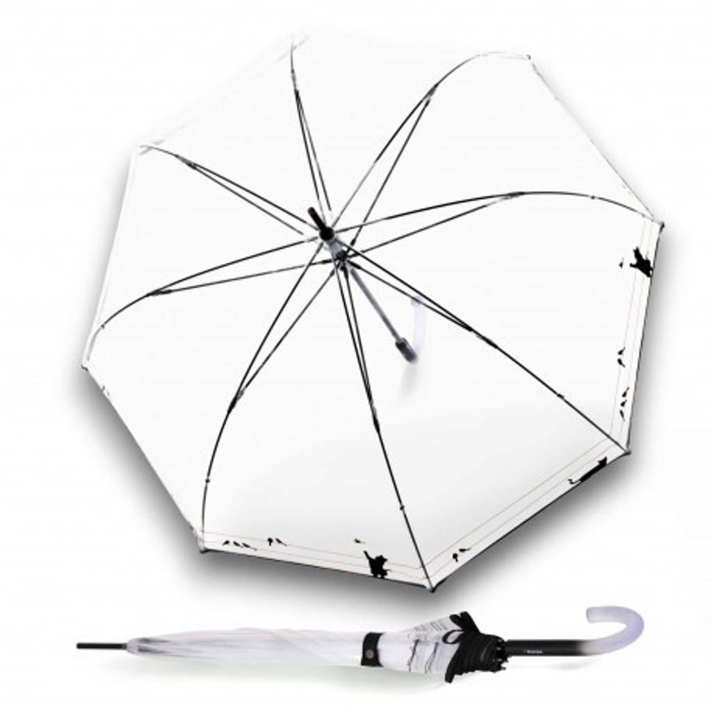 Knirps Knirps C.760 Stick Transparent Play - przezroczysty Zdjęcie produktu 