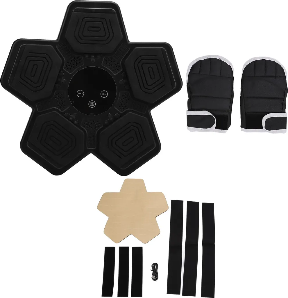 Cible de Boxe Électronique Murale pour Enfant Fitness Intérieur et Jeux