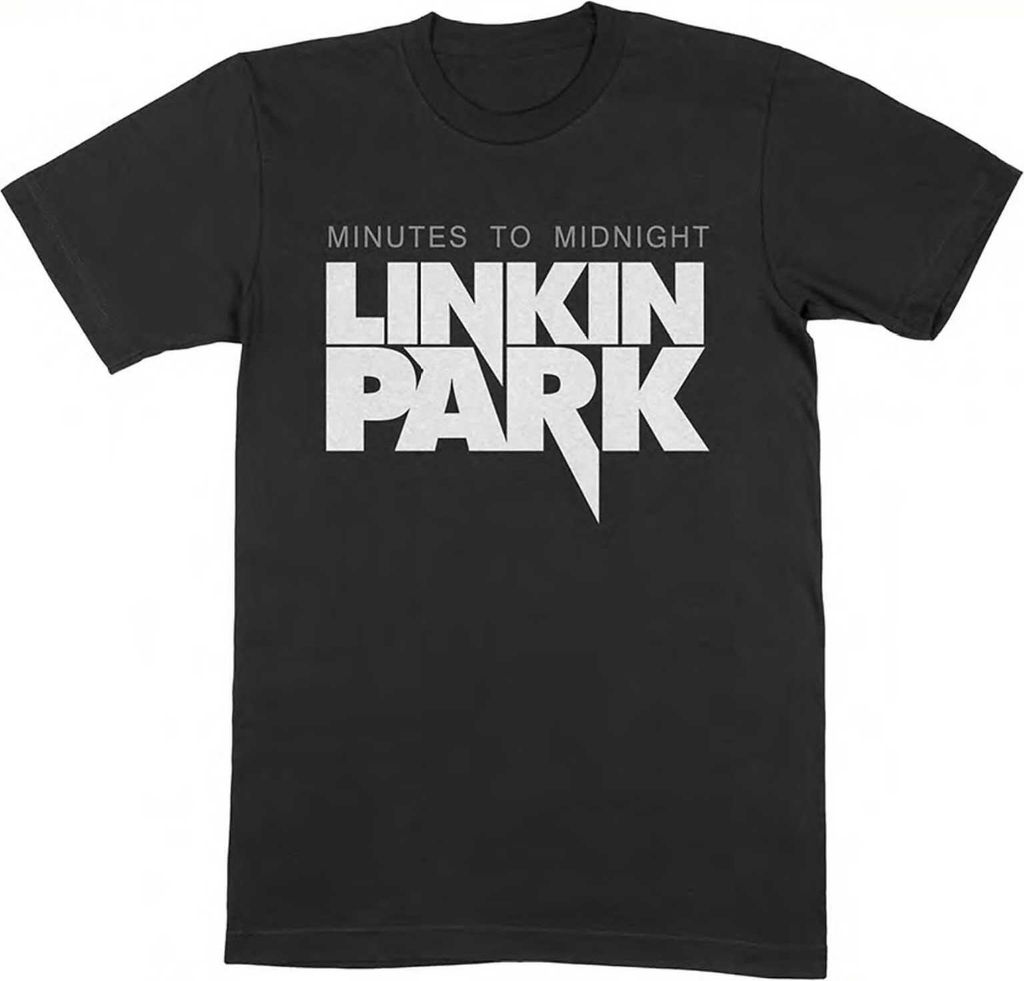 Linkin Park - "Minutes To Midnight" T-Shirt für Herren/Damen Uni RO3770 (XL) (Schwarz)