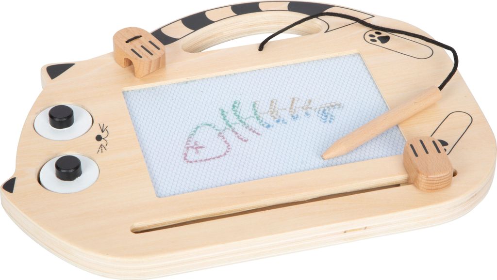 Small Foot magnetisches Zeichenbrett Holz für Kinder - kreatives Spielzeug
