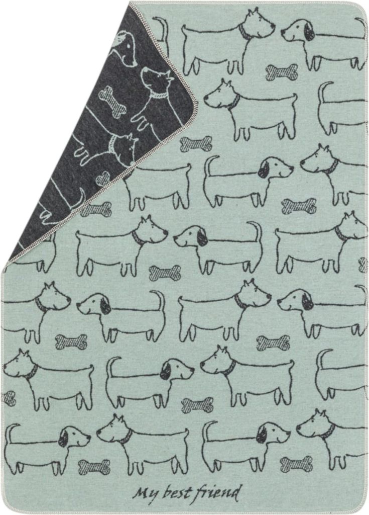David Fussenegger Hundedecke 'best friend allover' 70 x 90 Produktbild 