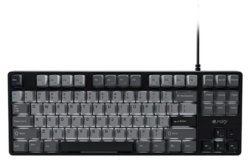 Mechanická herná klávesnica Fury KANABO K2 US, čierno-sivá Obrázok produktu 