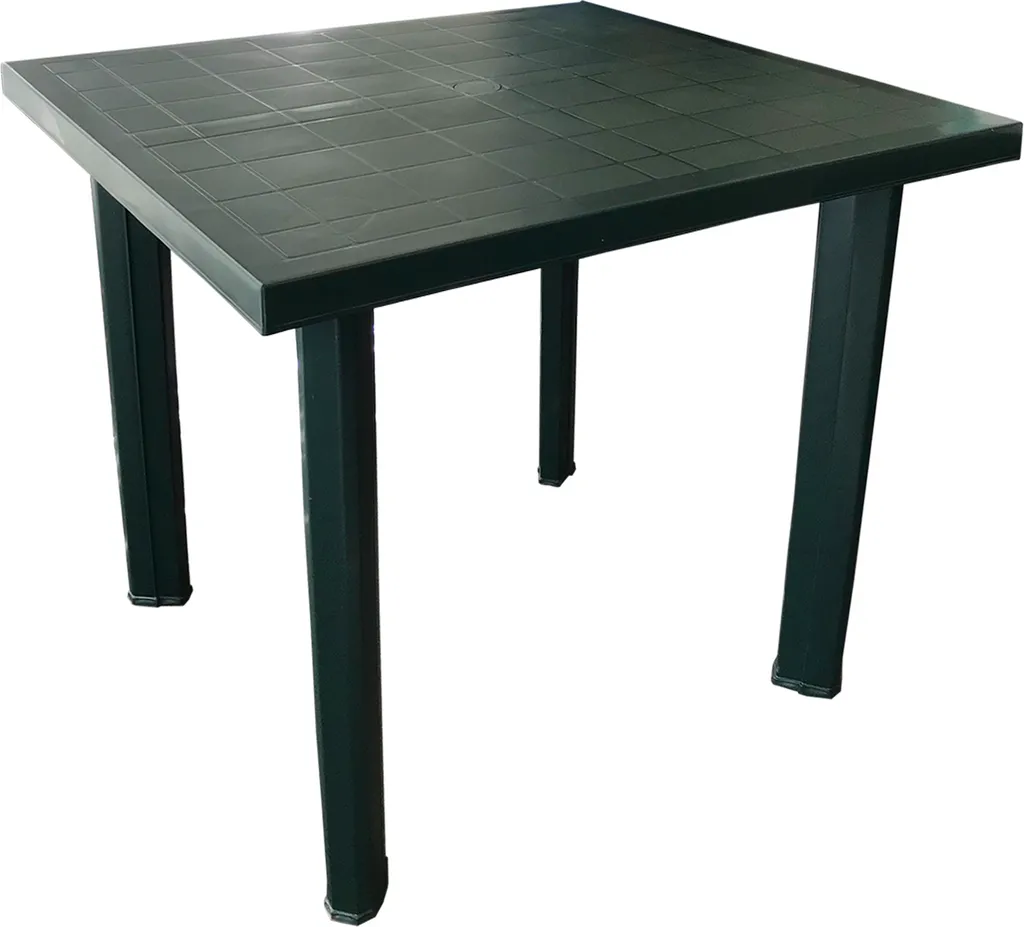 Table de jardin en plastique 80x75x72cm - Table de salle à manger extérieure