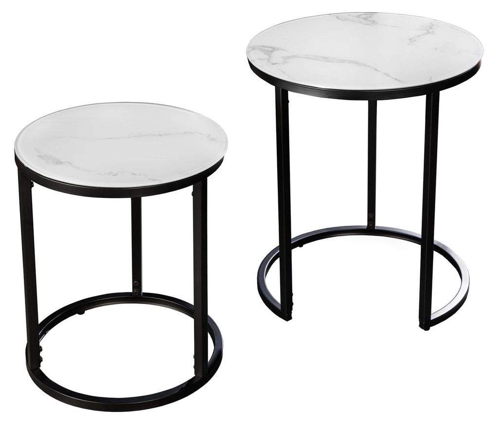 Beistelltisch 60cm Marmor Design Tisch Modern Wohnzimmer JETZT KAUFEN