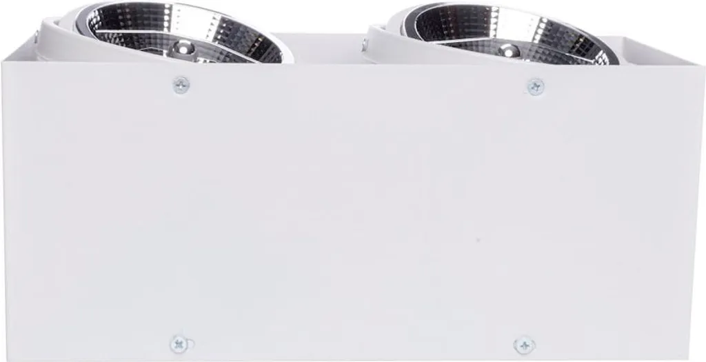 Plafonnier Double Plaza ML4745 - Fini les Zones d'Ombre avec 2 Spots GU10