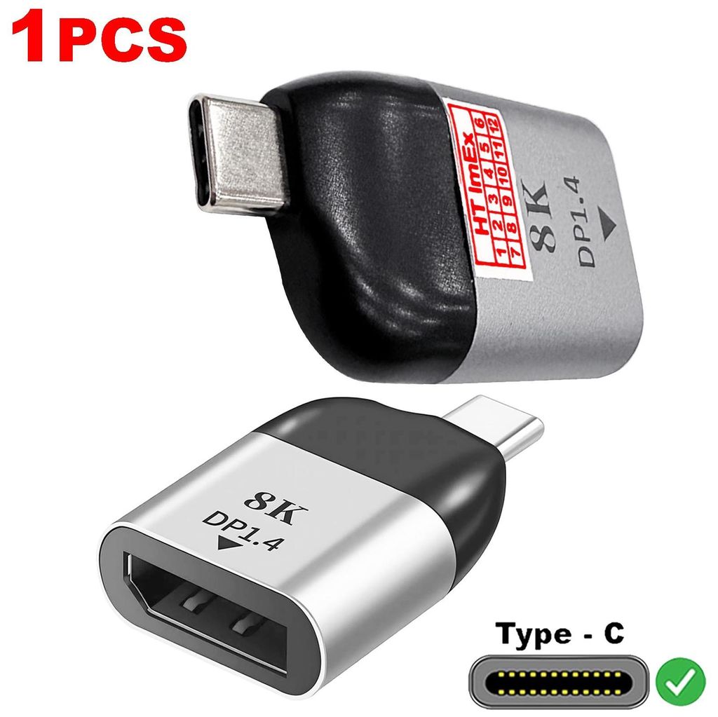 USB-C auf DisplayPort 1.4 Adapter 8K@60Hz Konverter USB-C Produktbild 