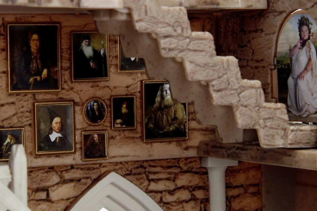 Mini Tour Harry Potter compacte et figurines pour petite vitrine - 8
