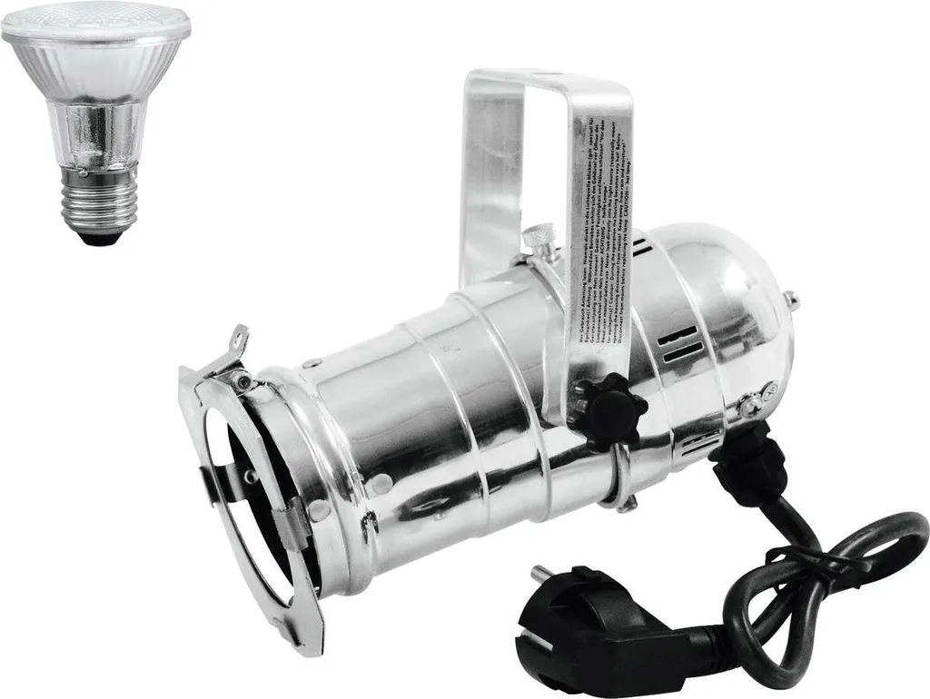 Set Faretto Silver PAR-20 con LED 6W E27 3000K | Qualità Certificata